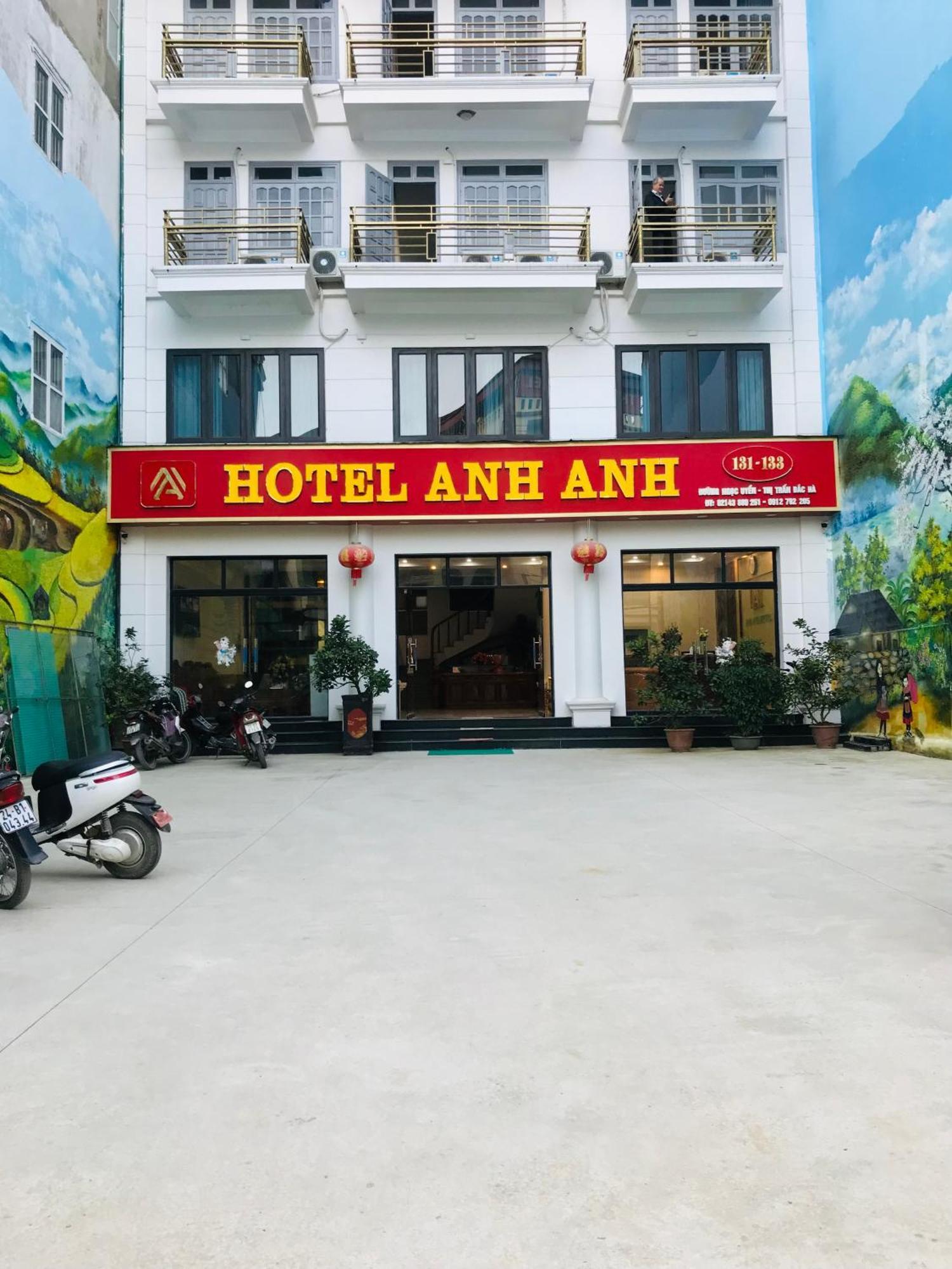 Anh Anh Hotel Bac Ha  Buitenkant foto