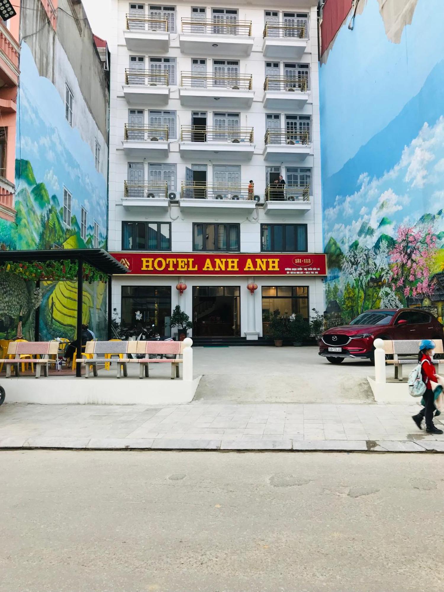 Anh Anh Hotel Bac Ha  Buitenkant foto